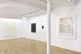 Aurore Pallet-Les terres jaunes, exhibition view, Galerie Isabelle Gounod, Paris 2020