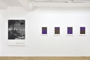 aurore pallet-exhibition view-Les Terres Jaunes-2020-galerie Isabelle Gounod